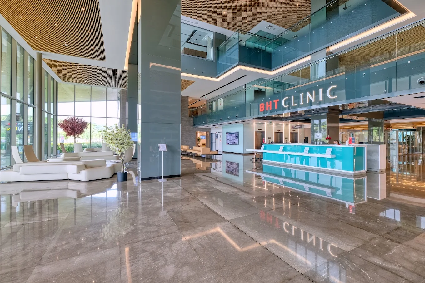 Environnement hospitalier BHT Clinic Istanbul