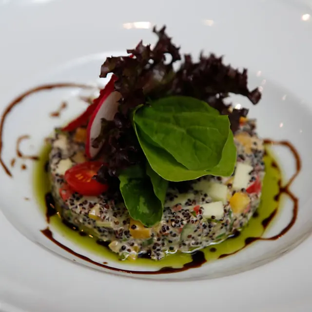 Salade de quinoa et crudités