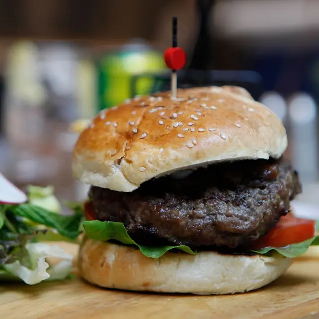 Burger au bœuf